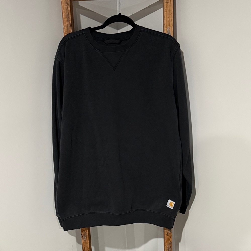 Carhartt Men's Classic Black Crewneck Sweater